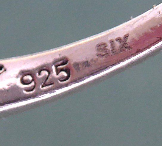 Anelli: Ring 925 Silber mit synthetischen Steinchen – Usato da Muri AG venduto da silvermouse007 4