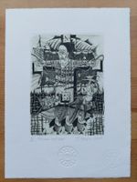 Exlibris Sergej Hrapov - Original Radierung signiert