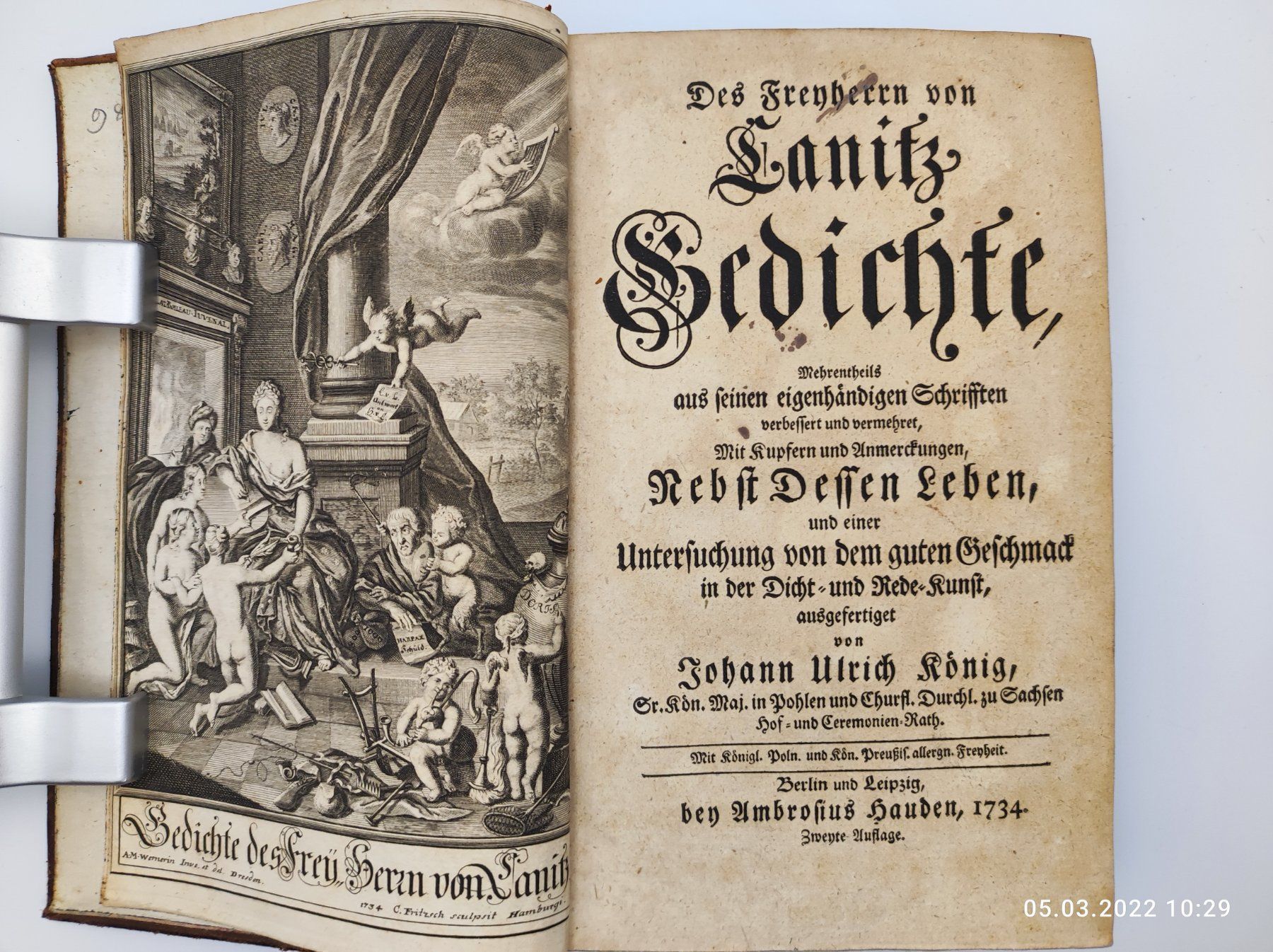 Bücher: FREIHERR VON CANITZ – Gebraucht aus Goldach von Gaip