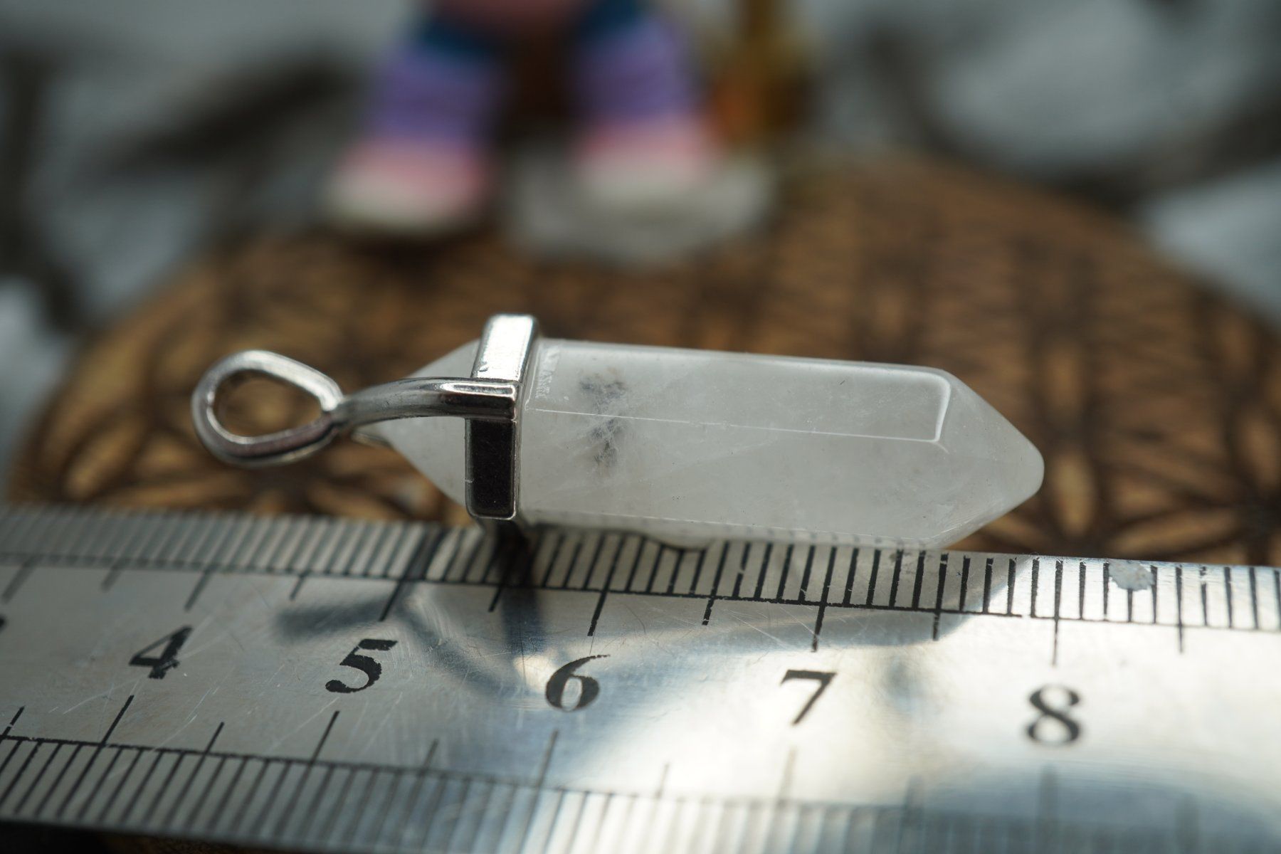 Anhänger: Bergkristall  Doppelender Anhänger     Ab 1.- – Neu und originalverpackt aus Eschenbach SG von topstone 3