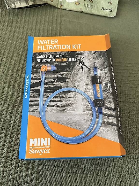 Sanitari: Source Wasser Filtrationskit mini Sawyer Filter – Nuovo e nell'imballaggio originale da Dübendorf venduto da sch_2fhz