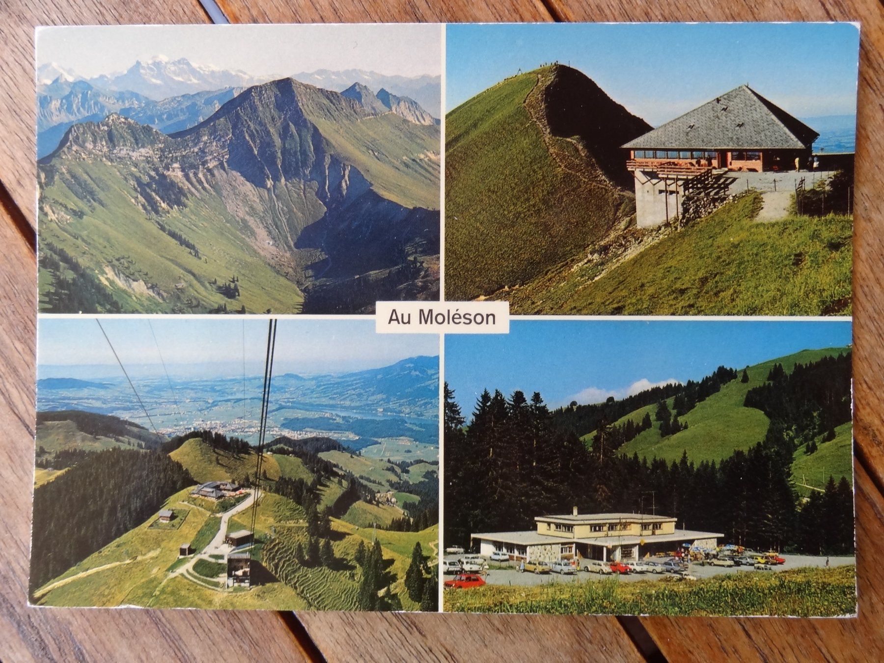 Cartoline postali: Au Moléson - 1978 – Usato da St Léonard venduto da Riglin
