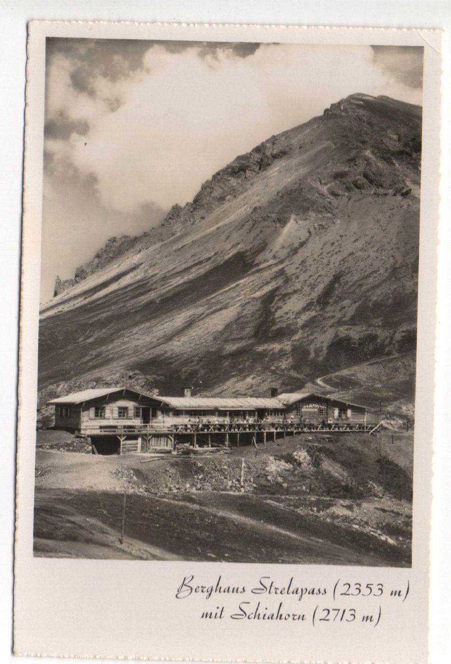 Ansichtskarten: DAVOS Berghaus Strelapass – Neu (gemäss Beschreibung) aus Jona von philajona