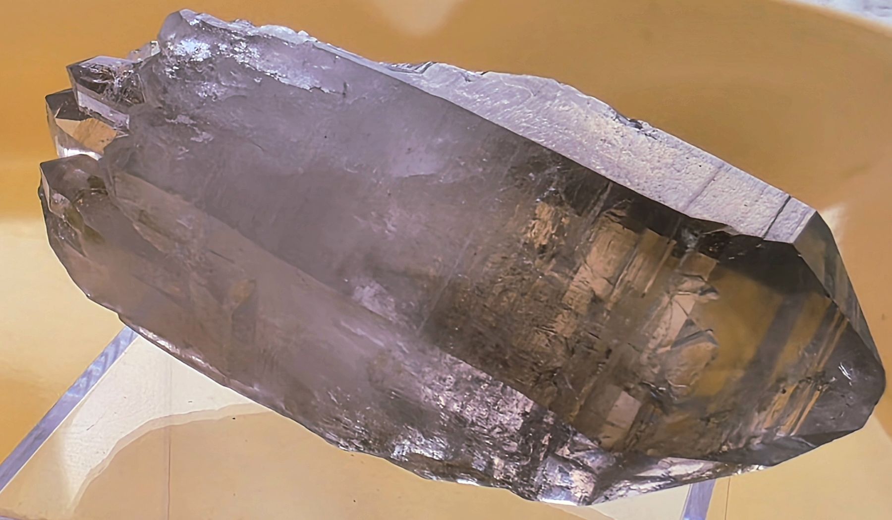 Minerali & Pietre curative: Quarz Doppelender. Eine Spitze Rauchquarz eine Amethyst – Usato da Glis venduto da nbu_65ys 5