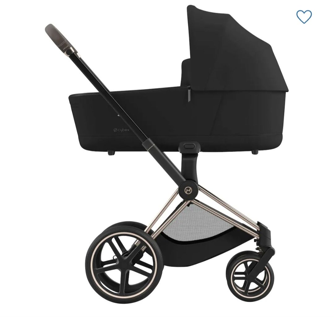 Cybex Carrozzine: Kombikinderwagen e-PRIAM Comfort Bundle rosegold / schwarz – Usato da hünenberg venduto da jessica8709