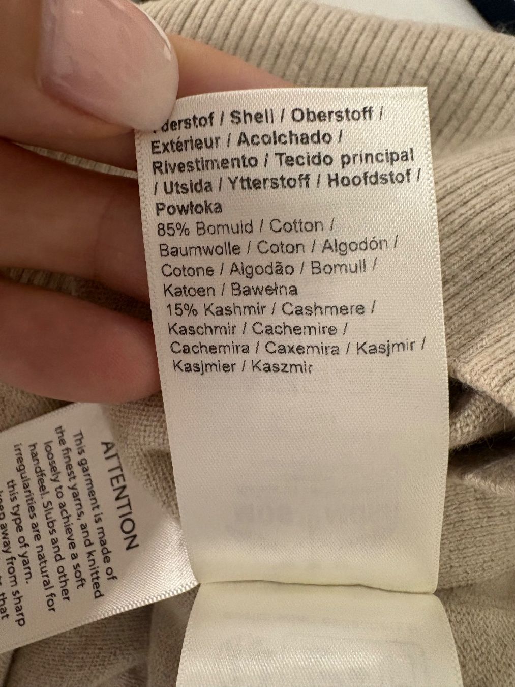 Mos mosh Maglioni & Felpe: Moa Mosh Pullover Kaschmir V-Ausschnitt beige Gr. S – Nuovo (secondo la descrizione) da Regensdorf venduto da sec_l5cr 8