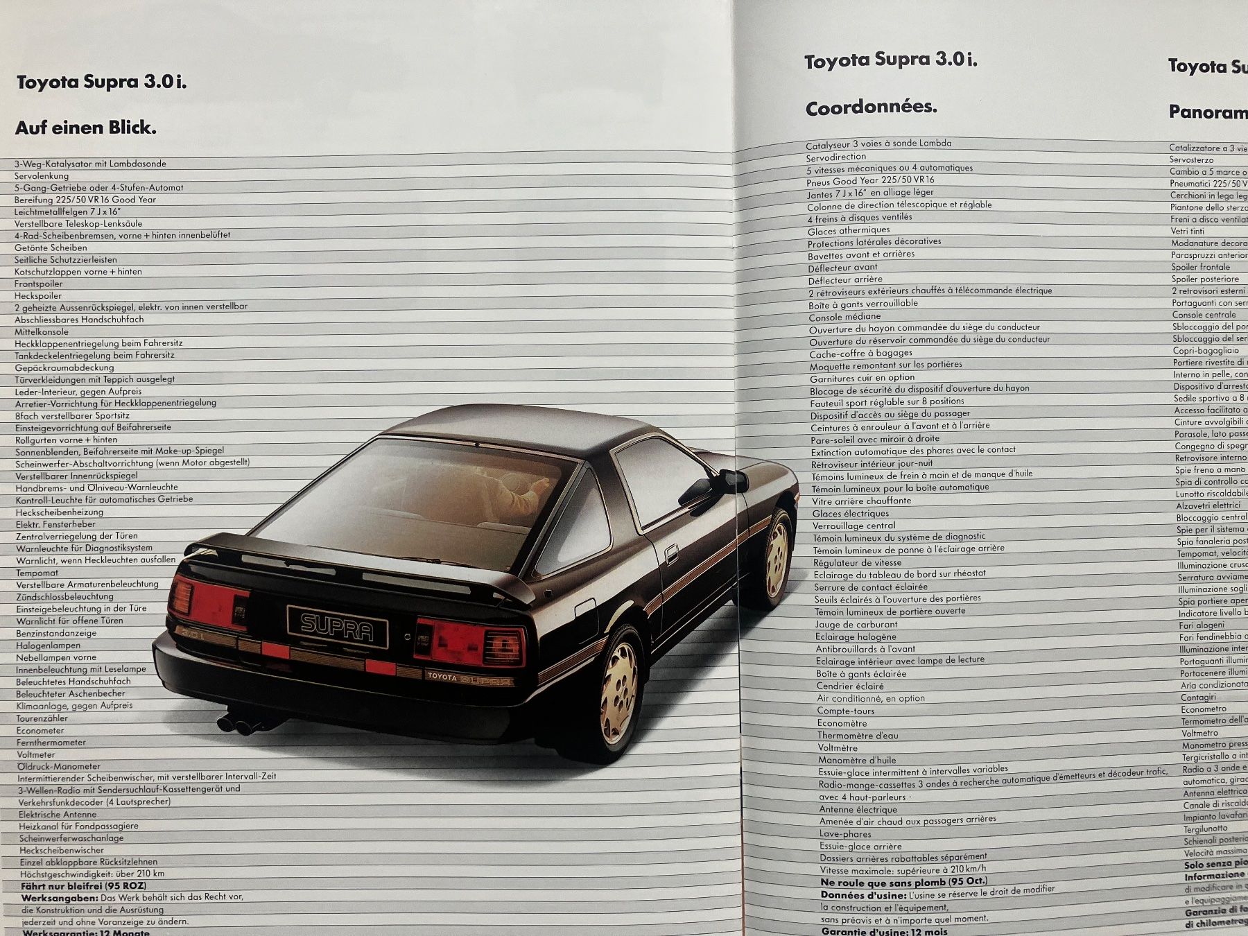 Toyota Autos: Toyota Supra - CH-Original Prospekt – Neuf (Voir description) à Malans GR par Chueche427 7