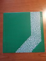 Lego 32x32 Grundplatte / Rasen mit Pflasterweg