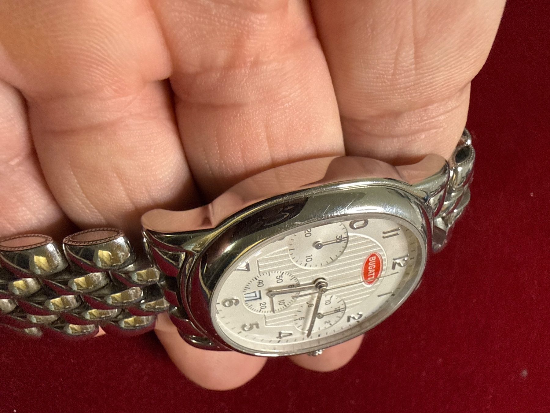 Uhren: Bugatti Chronograph Quarz 35.5 mm – Gebraucht aus Pfeffingen von Allhandelklgwatches 2