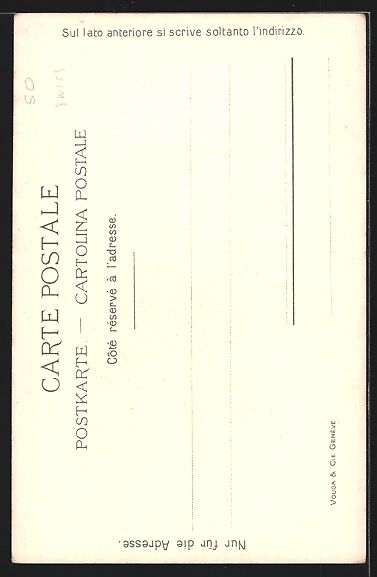 Cartoline postali: Litho Brienz, Paar im Ruderboot vor dem  – Usato da Berlin venduto da bartko-reher 1