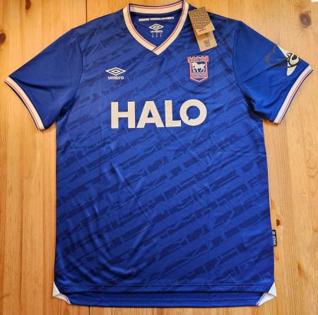 Ipswich Town Trikot NEU Grösse L Umbro England