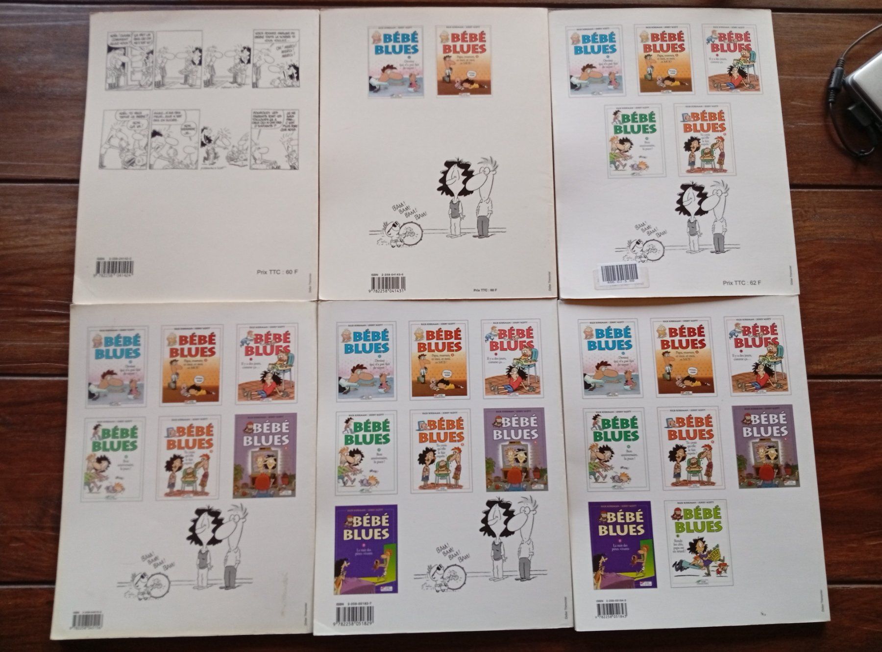 Comics: Bébé blues 6X – Gebraucht aus Perrefitte von 36B 1