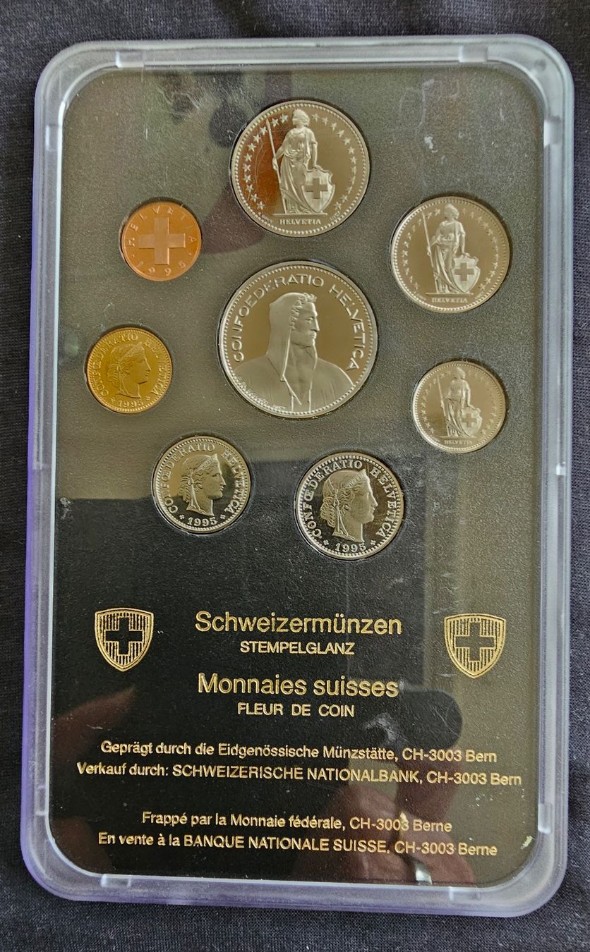 Tutti le monete: Münzsatz 1995 stgl. – Nuovo e nell'imballaggio originale da Balsthal venduto da nidja13