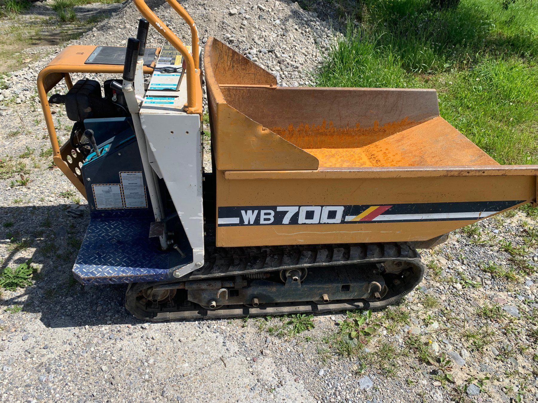 Tutte le macchine: Raupendumper Yamaguchi WB 700, Bagger Dumper – Usato da Hausen am Albis venduto da toppreis05 1