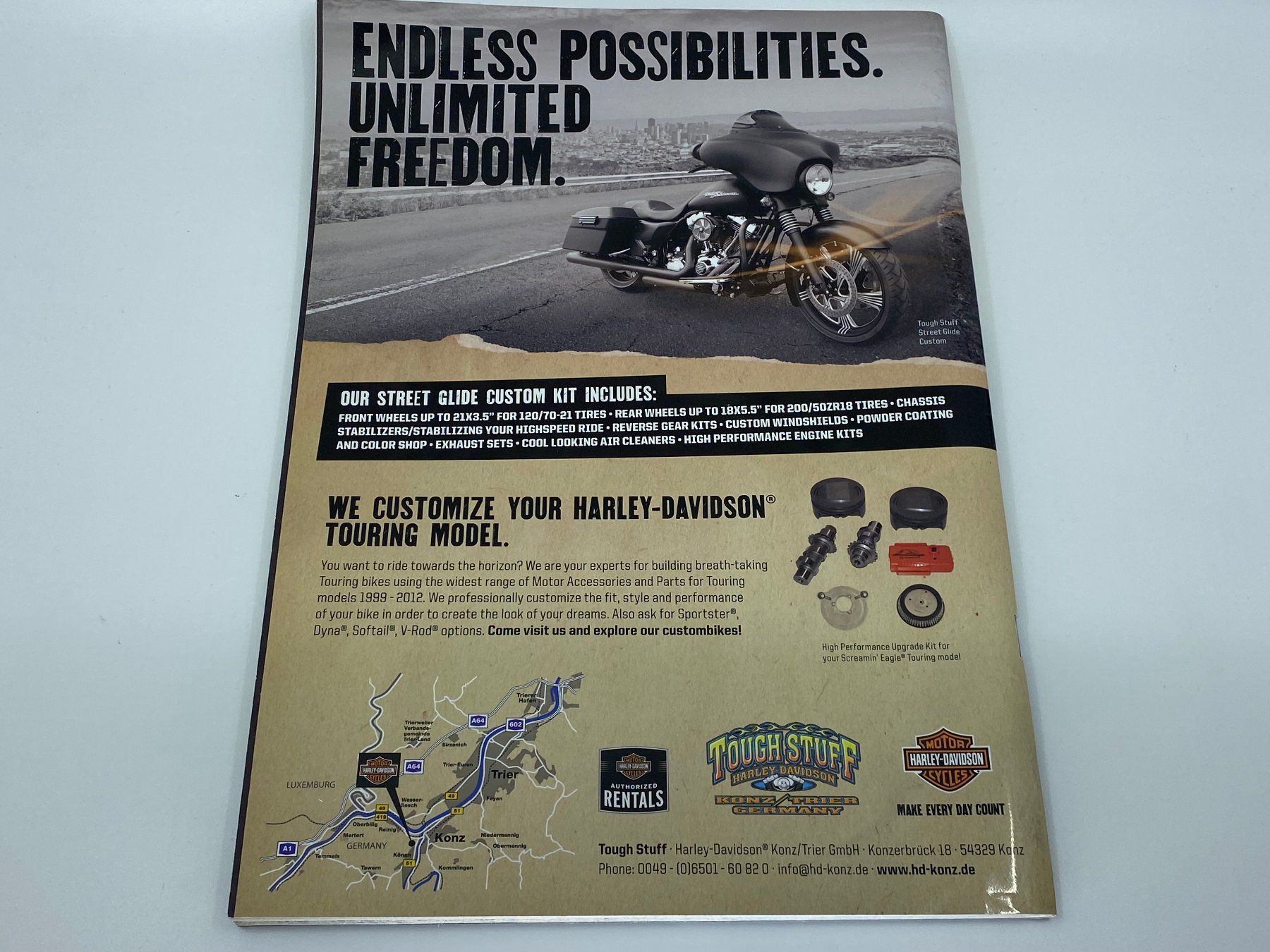 Riviste & Magazine: Harley Davidson Owner Group Touring Handbook 2012 – Usato da Langwiesen venduto da Restposten-24 4