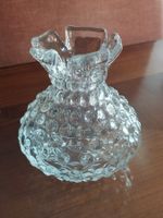 VIntage Noppen(Warzen Glasvase, massiiv, 50e-,70erJahre
