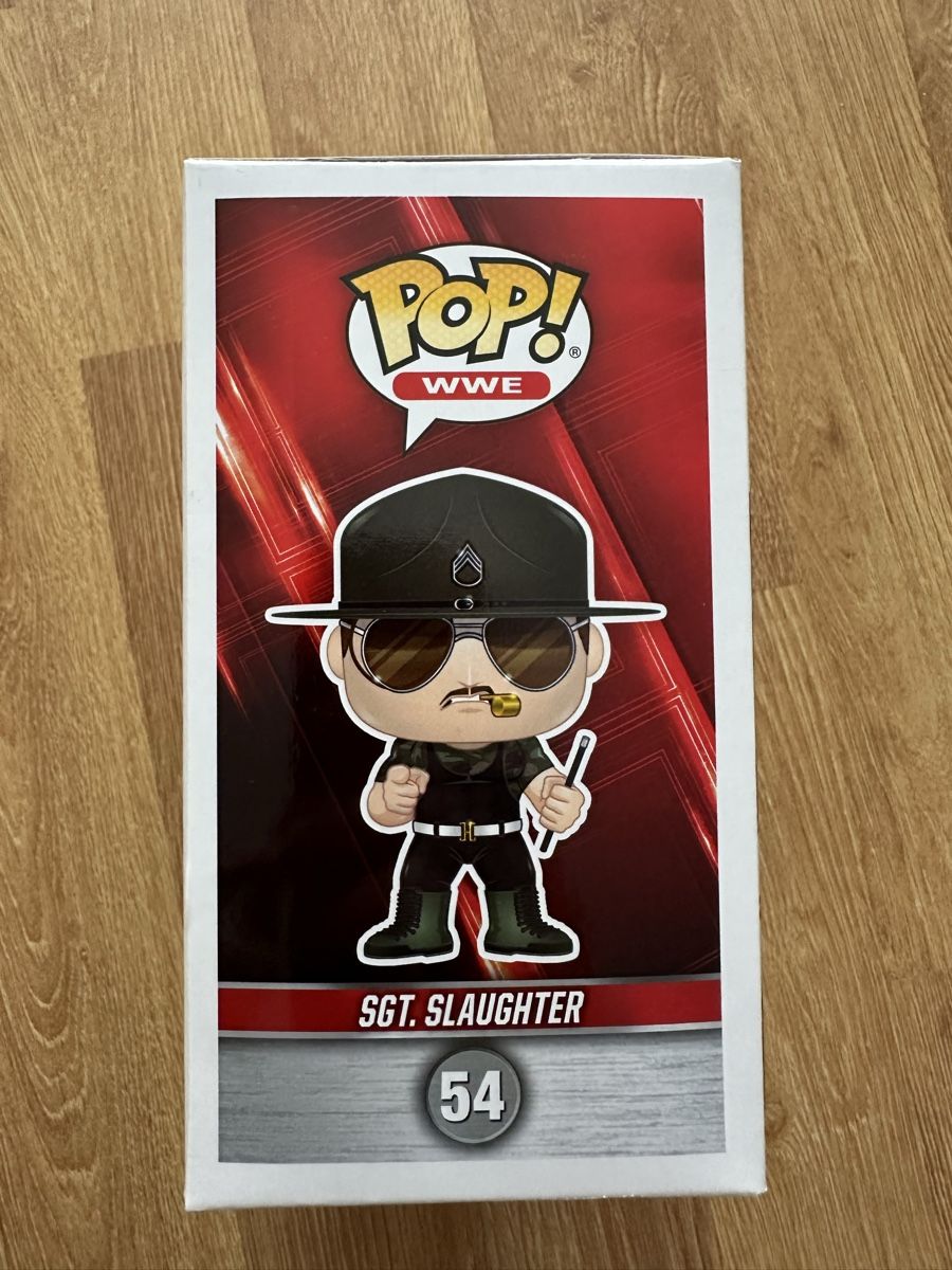 Funko Statuette: Funko POP! WWE Sgt. Slaugther 54 – Nuovo (secondo la descrizione) da Steffisburg venduto da Rojan5041 3