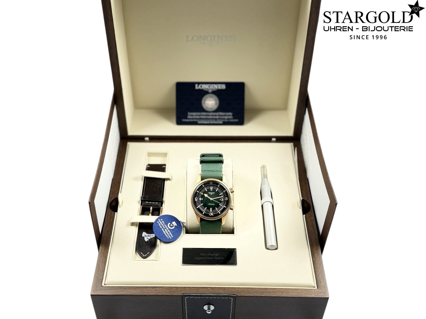 Longines Orologi: Longines Legend Diver - L37741502 – Usato da Zürich venduto da Stargold-Uhren 8