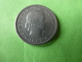 Schweiz 1893,  20 Rappen