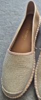 Espadrilles Hey Marly Gold Glitzer Grösse 36. zu Klein