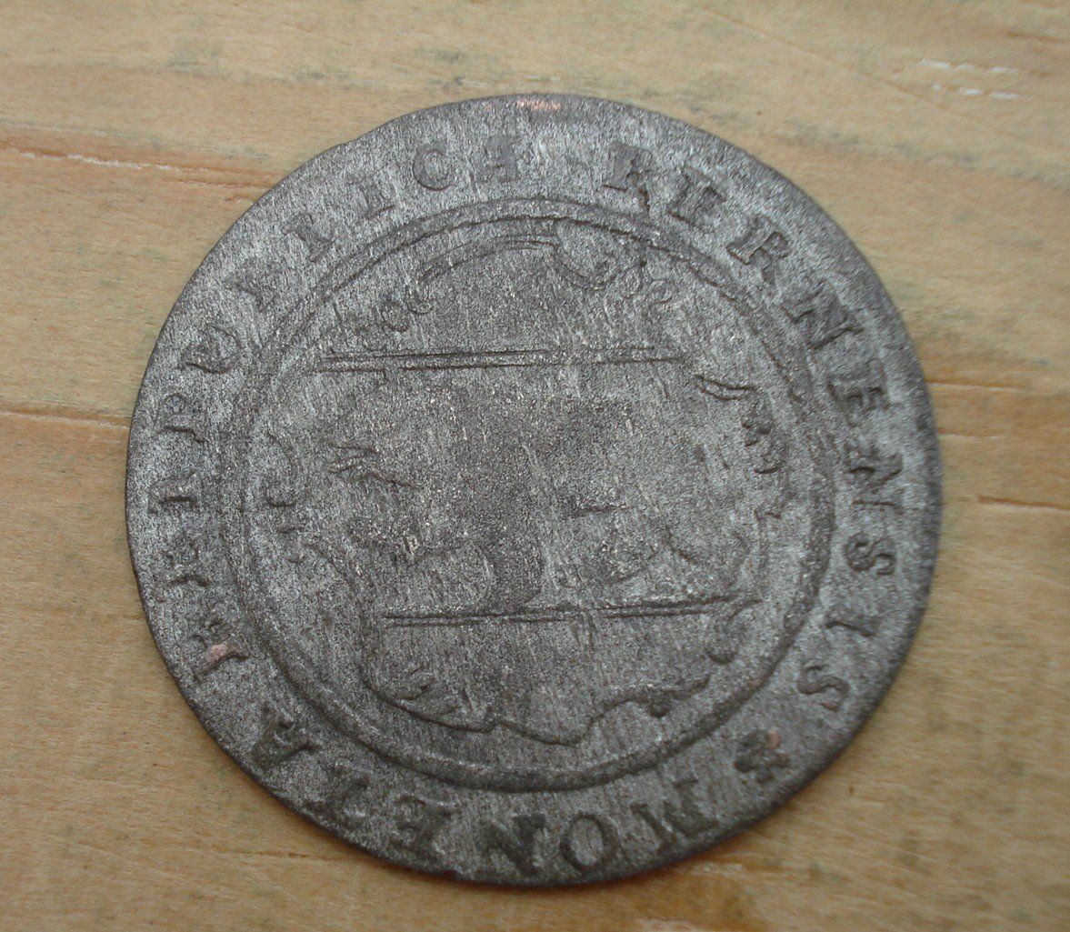 Alle Münzen: (D3) Bern Halbbatzen 1774 – Gebraucht aus Erlach von Net-Coins