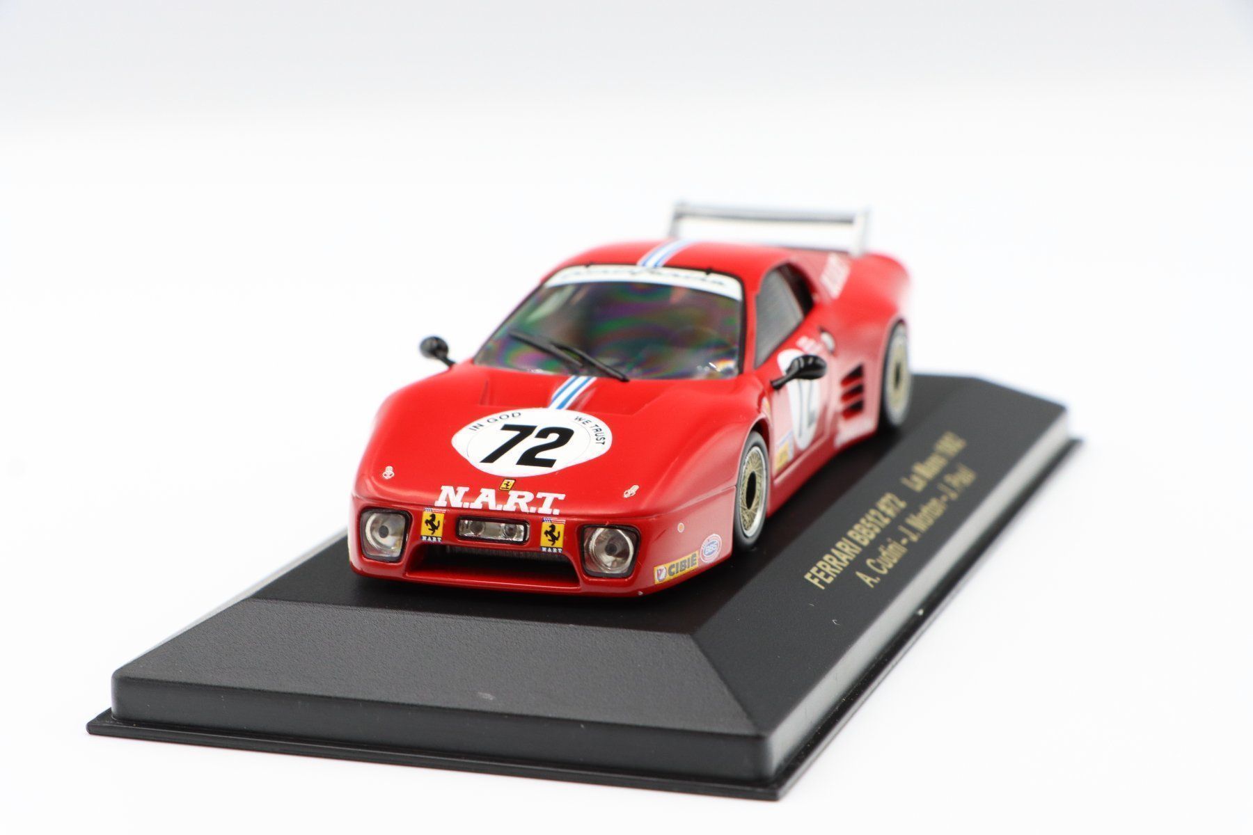 Ferrari Modellini d'auto: Ferrari BB 512 Le Mans 1982 1:43 IXO – Nuovo e nell'imballaggio originale da Bühl b.Aarberg venduto da modelldiecast 5