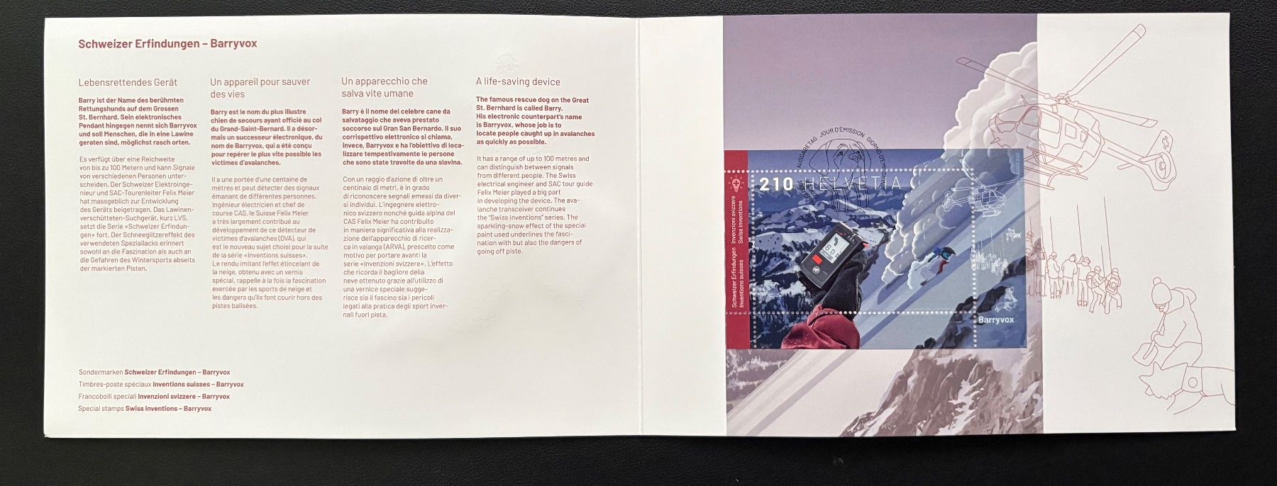 Tous les timbres: Timbre-poste suisse - édition spéciale 2022 – Neuf (Voir description) à Cressier FR par Frissssson 1