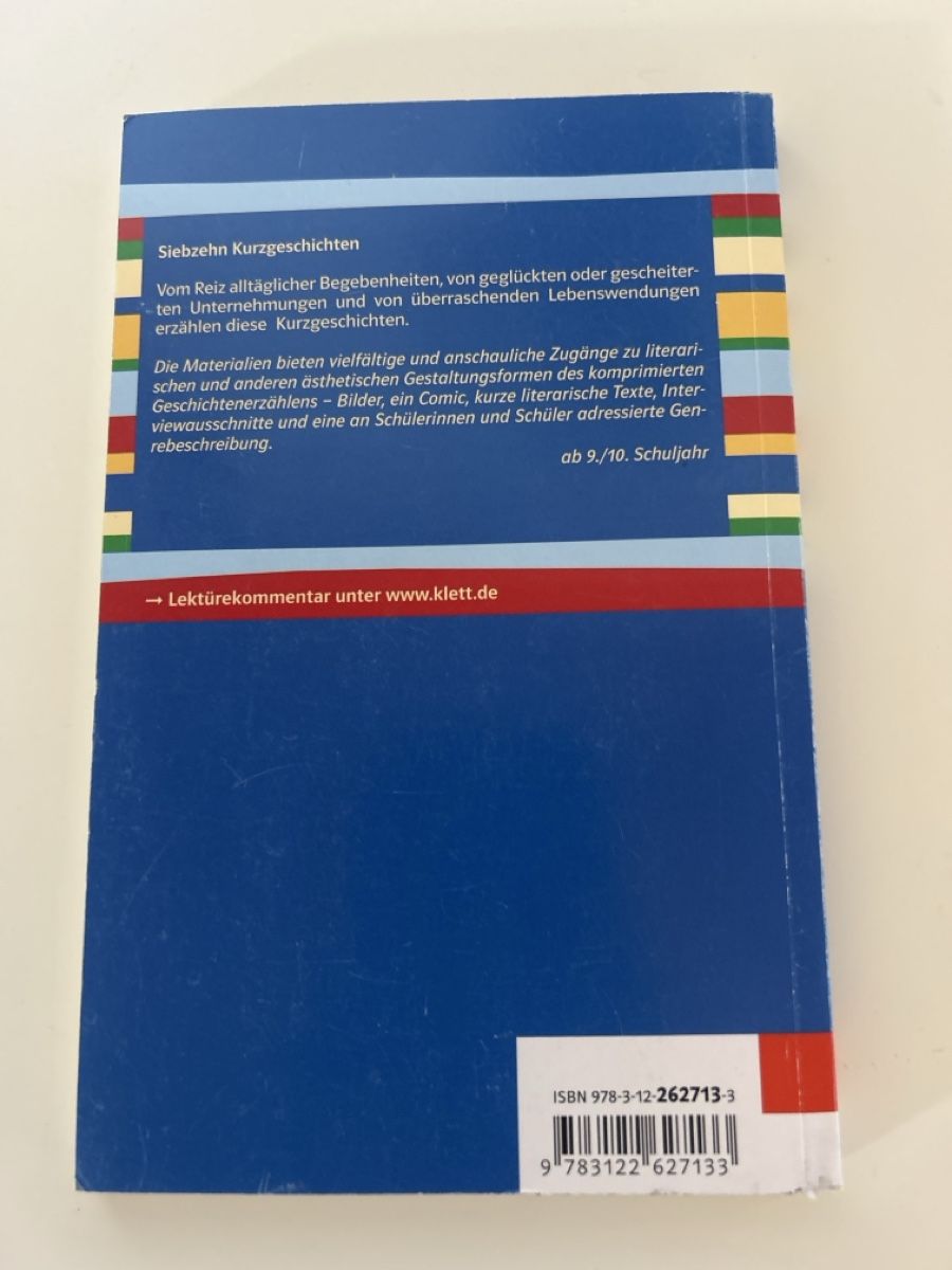 Libri: Siebzehn Kurzgeschichten – Nuovo (secondo la descrizione) da Ins venduto da ile_gtn9 1