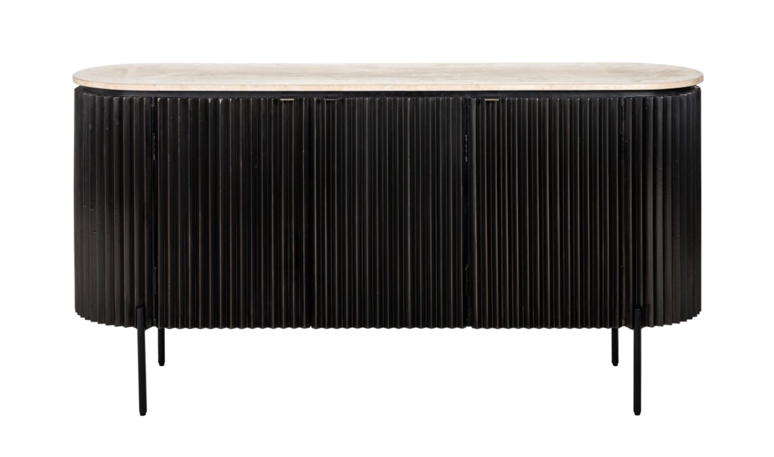 Cassettiere: RICHMOND INTERIORS* Sideboard Hampton dark brown – Nuovo e nell'imballaggio originale da Ruswil venduto da Miami-2026 3
