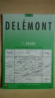 Landeskarte der Schweiz - DELEMONT