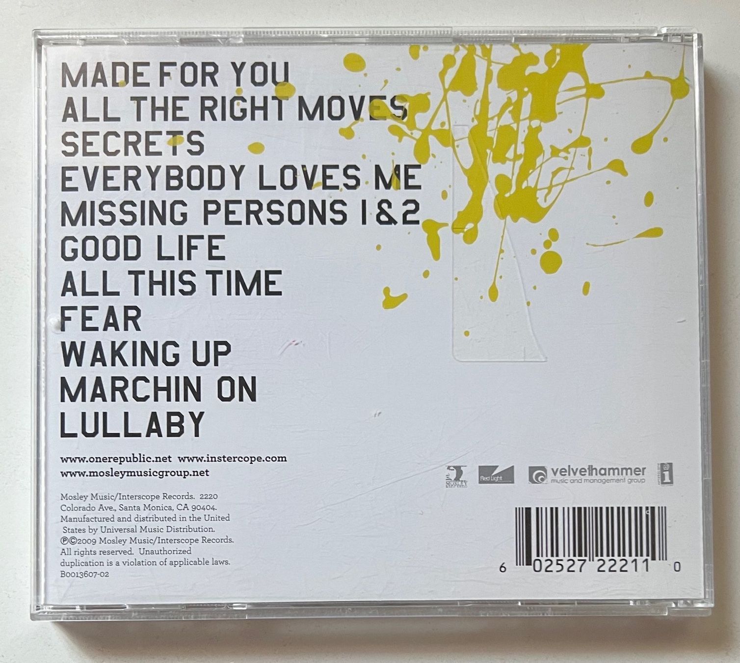 CDs: OneRepublic / Waking Up – Gebraucht aus Näfels von rottabi 1
