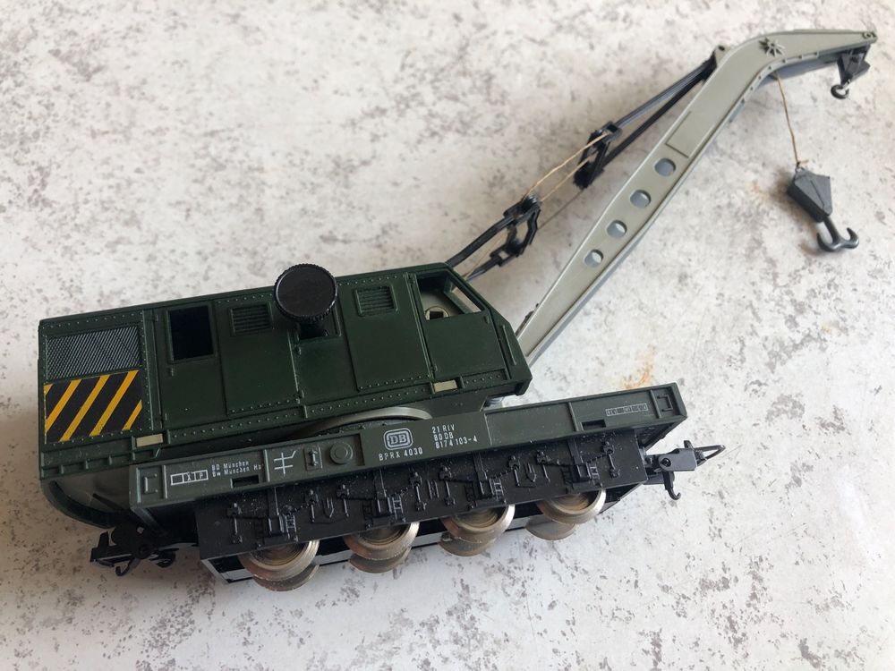 Train Lima 309058 Grue-wagon neuve en boite avec notice pour loco