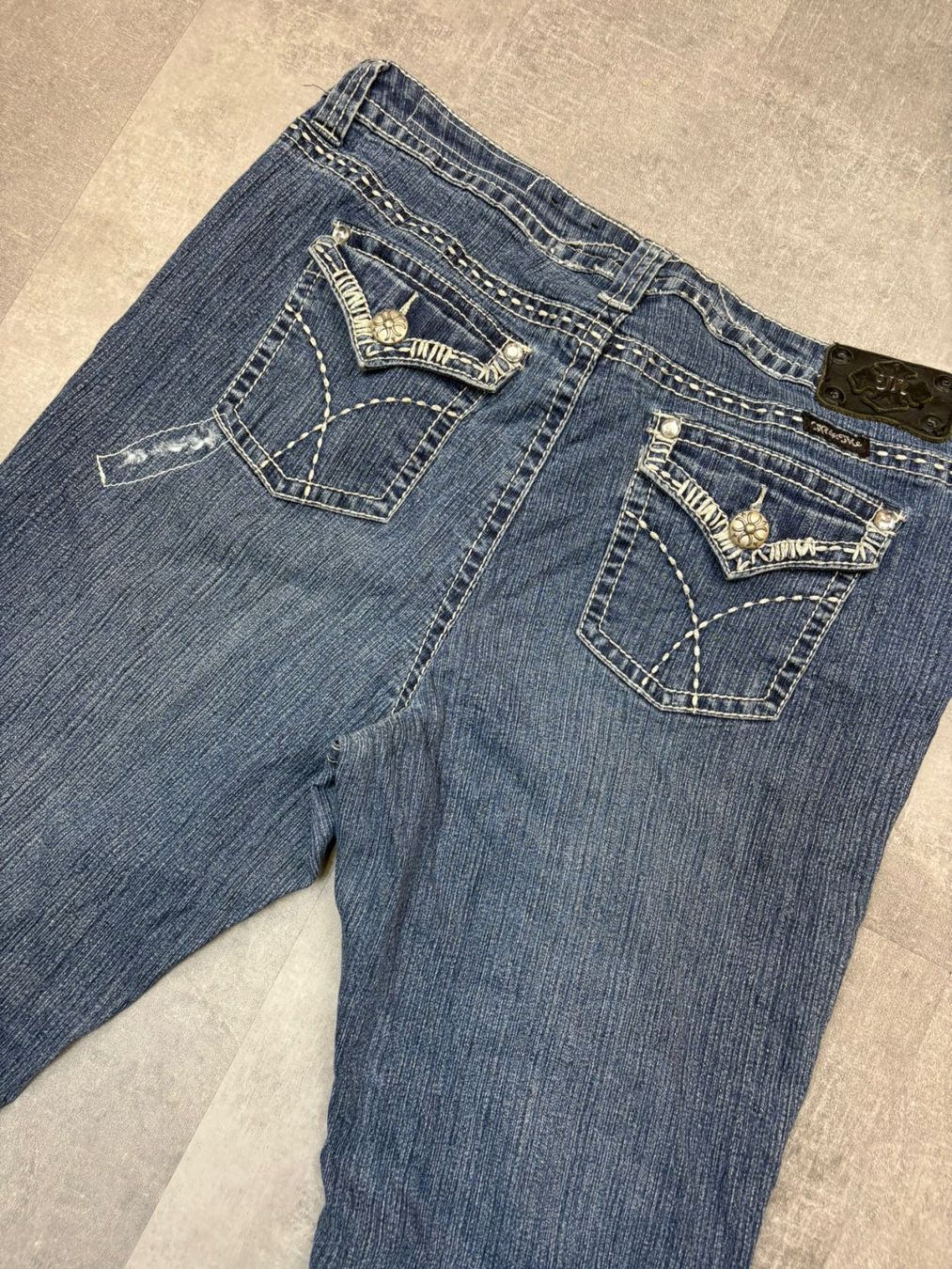 Jeans: Miss Me Bootcut Flared Jeans - Grösse XL/34 – Neuf (Voir description) à Werdenberg par hase.vintage