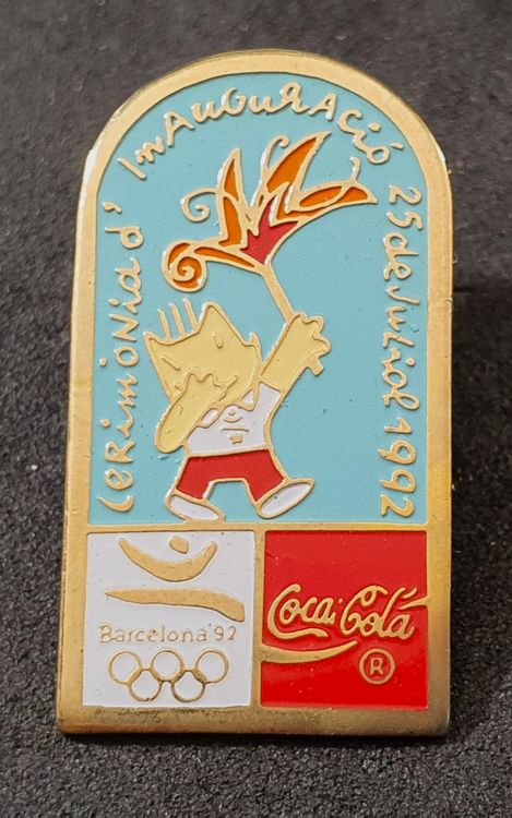 Pins coby barcelona 92 Pins de colección de segunda mano