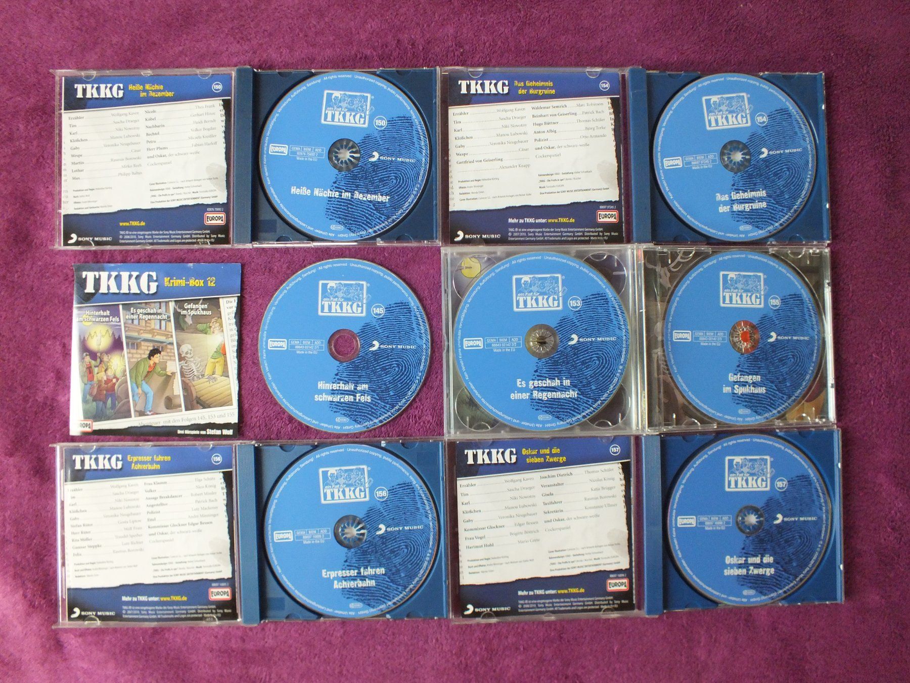 CD: 7 - TKKG - Hörspiel - CD´s – Usato da Müllheim Dorf venduto da Seeeule01 7