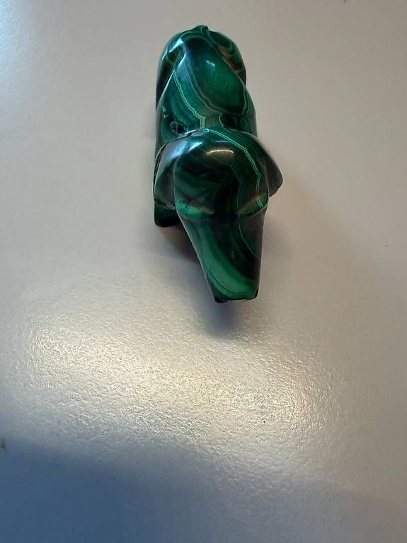 Figurines: Malachit Hund – D'occasion à Weissenburg par usem_Oberland 1