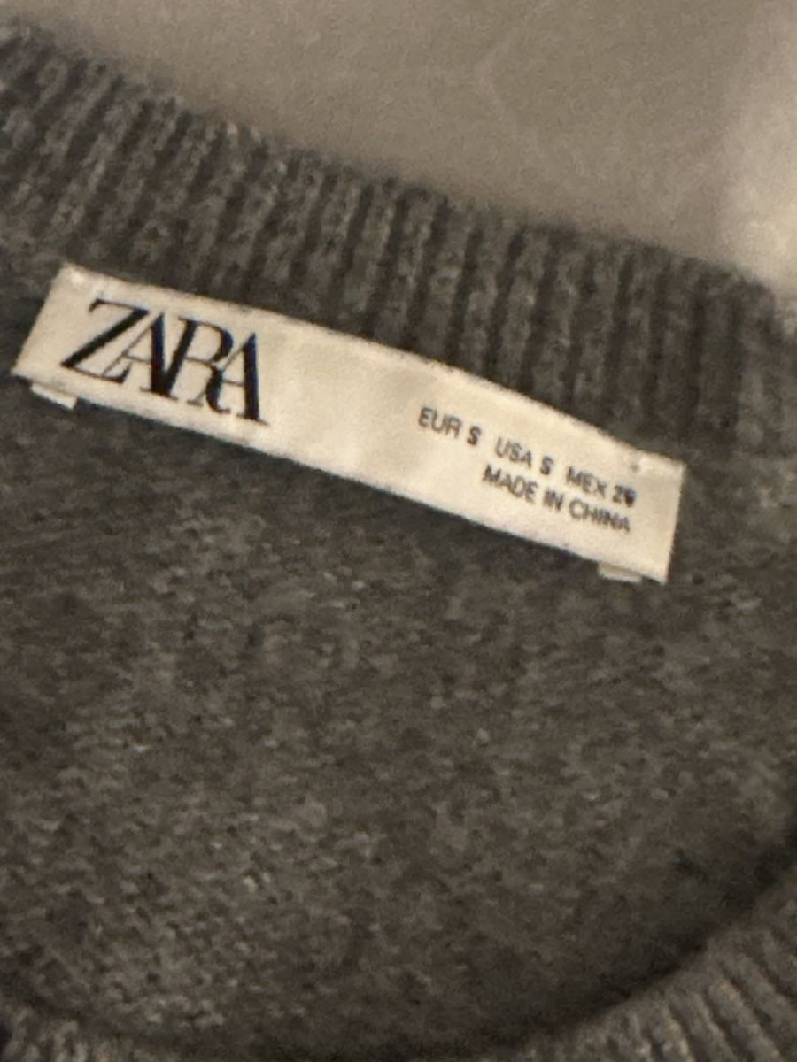 Zara Maglioni & Felpe: Zara Kaschmir Pullover Gr. S grau – Usato da Bassersdorf venduto da Ayumiyamaguchi 2