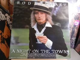 Rod Stewart  A Night On The Town 1976 DE * GEWASCHEN* vg++NM