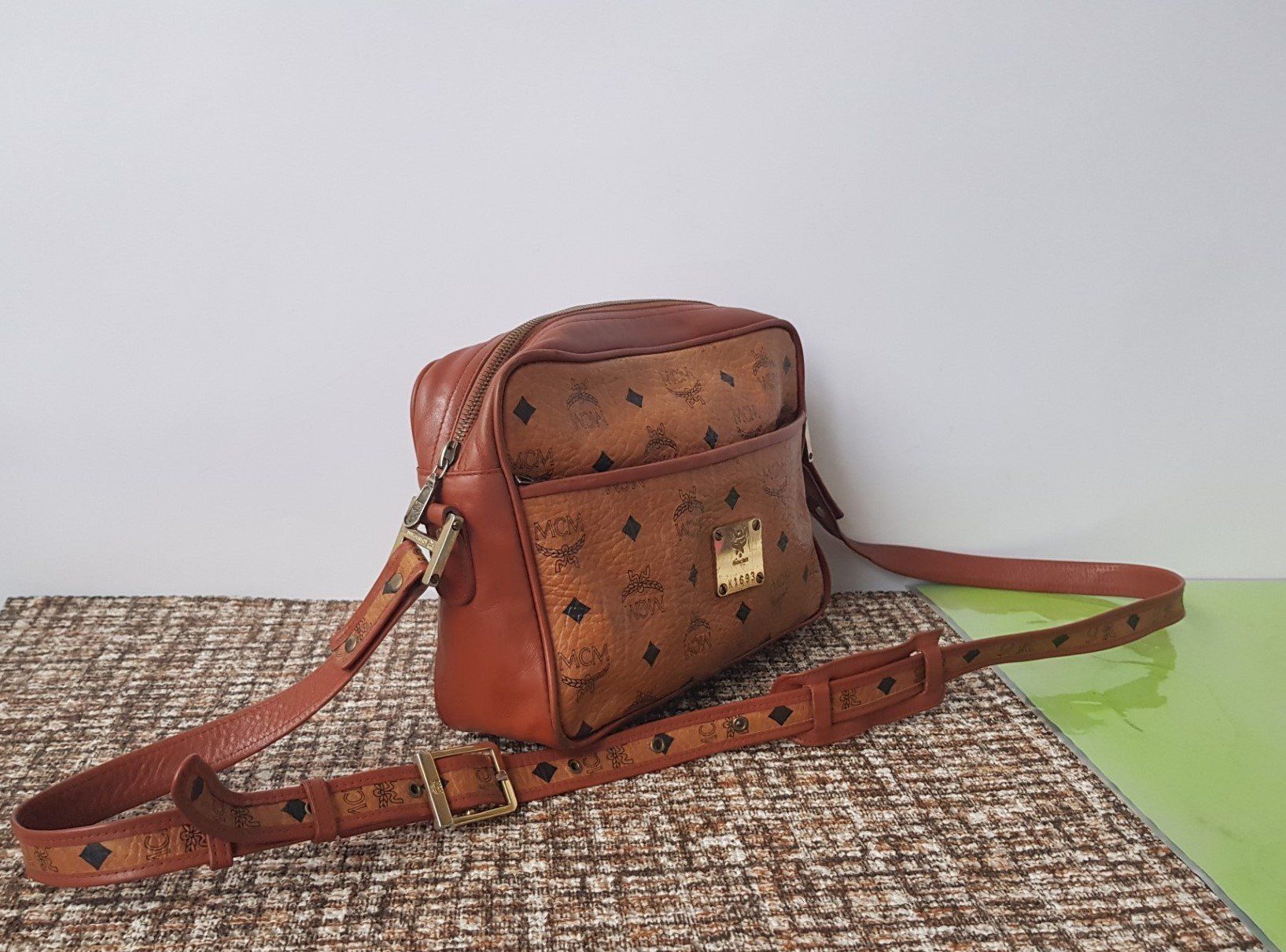 Mcm Borse da donna: MCM Umhängetasche Cognac – Usato da Basel venduto da Birs868 1