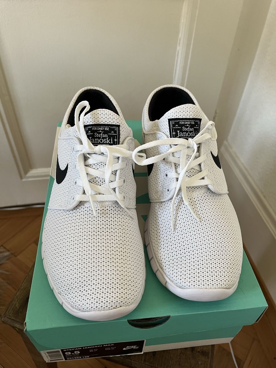 Nike Scarpe da uomo: Nike SB Max blanche, taille EU 43 – Nuovo e nell'imballaggio originale da Lausanne venduto da Matmahon1 1