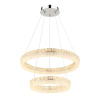 LED Pendelleuchte, CCT, 60 cm Ø