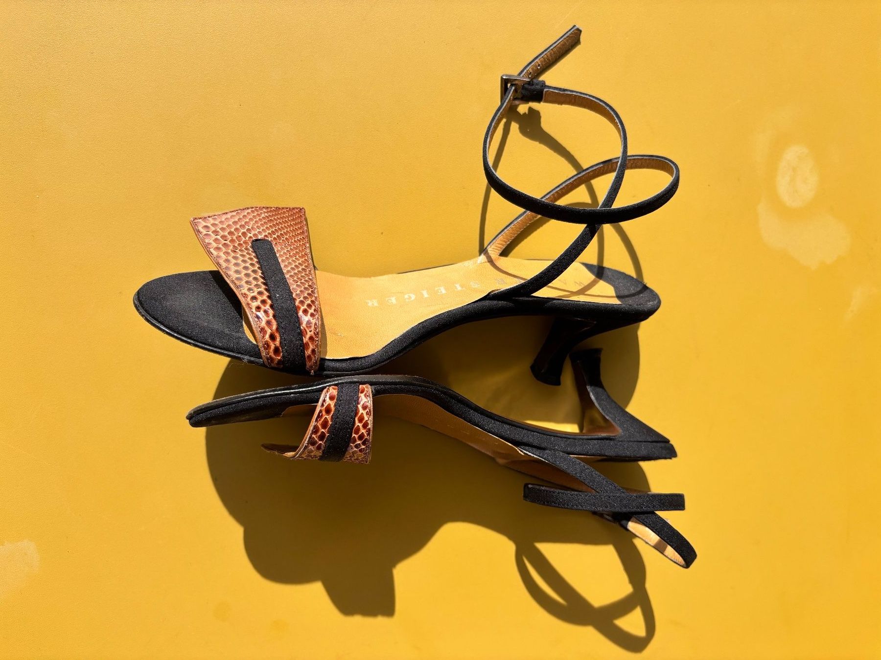 Scarpe da donna: WALTER STEIGER Riemchenpumps mit Kittenheel Gr. 36.5 – Usato da Zürich venduto da missmodernage 2