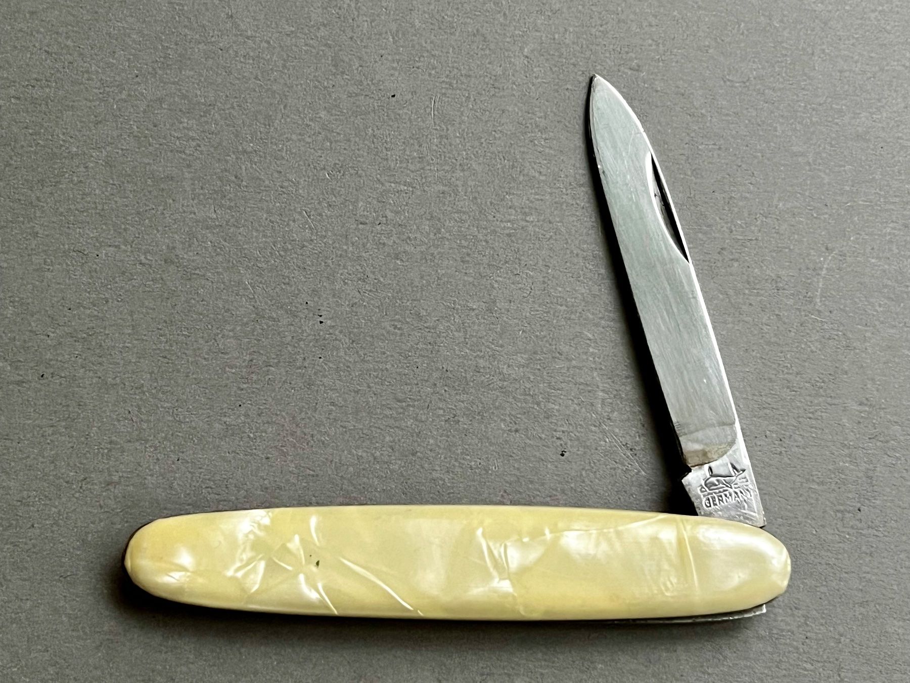 Solingen Coltelli tascabile: Altes Sackmesser Solingen/Richartz 78 mm – Usato da Zürich venduto da FV.vintage 1