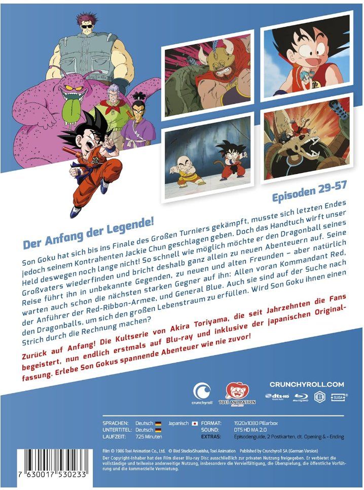 Tutti i DVDs: Dragonball  TV-Serie   Vol.2   Blu-ray – Nuovo e nell'imballaggio originale da Männedorf venduto da Molum 1