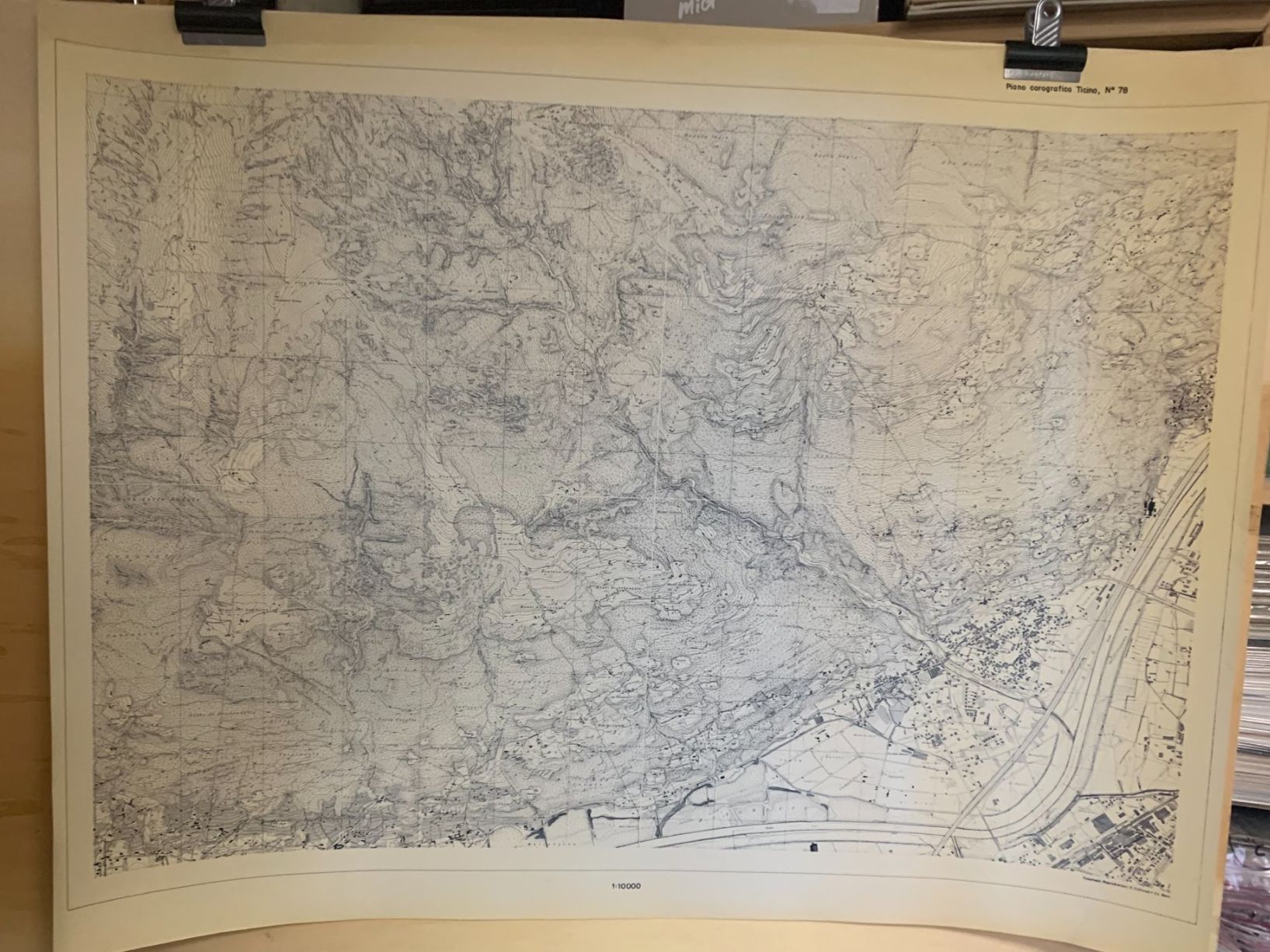 Cartine & Atlanti: Ticino - "Sementina" - 1 : 10000 – Usato da Sorengo venduto da 74in