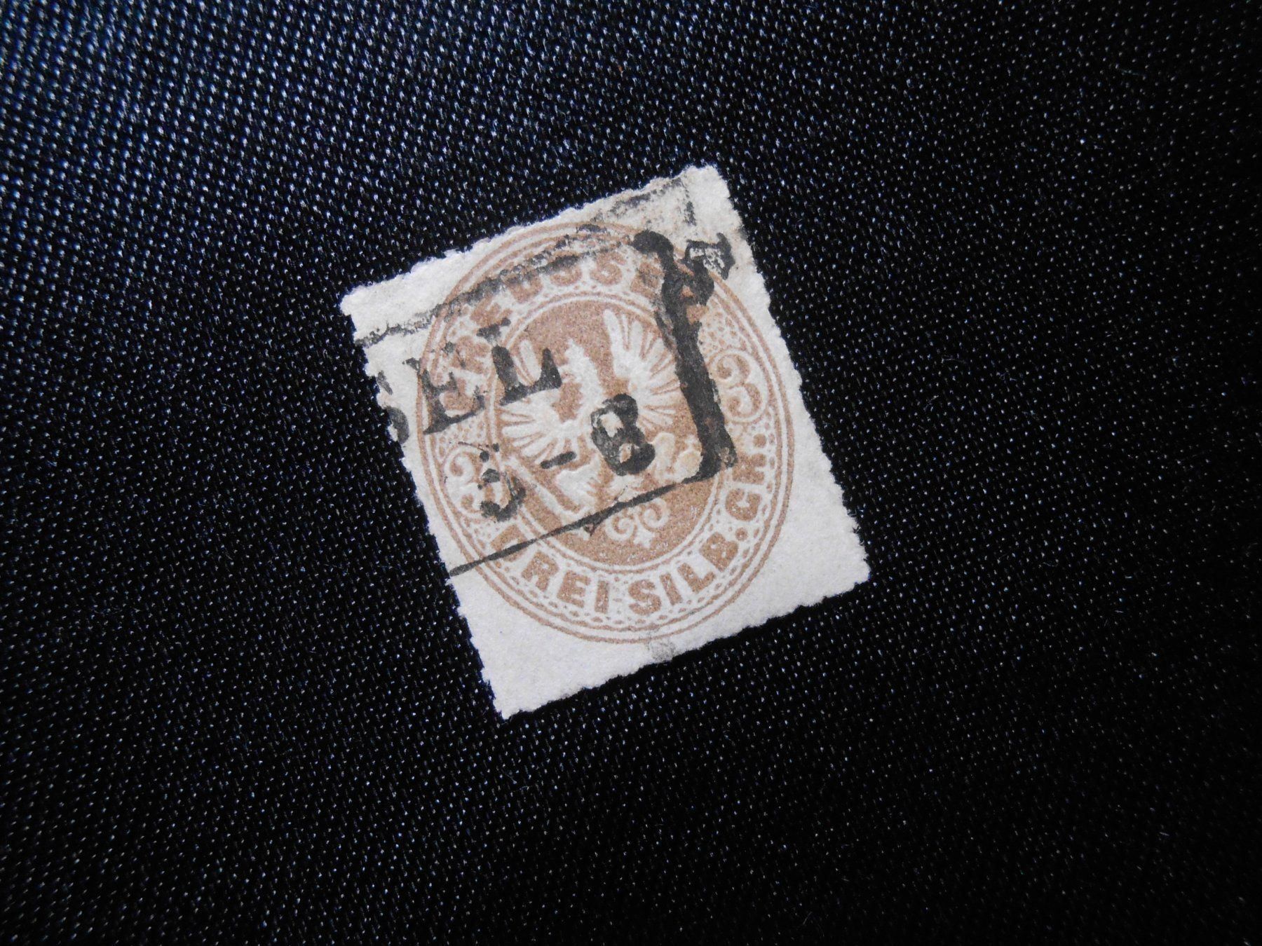 Tutti i francobolli: D Mi 18b  3Sgr  Preussen  1865  Mi 36 € – Usato da Hallwil venduto da pkaiser44