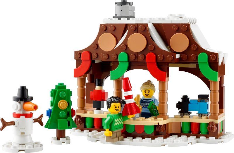 Lego Kit di costruzioni: Winter Market Stall 40602 – Nuovo e nell'imballaggio originale da Kloten venduto da Semi014 1