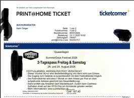 2-Tagespass Summerdays Arbon