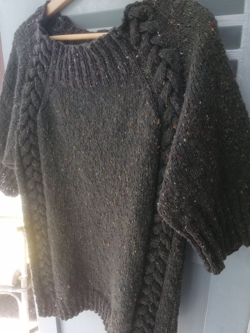 Pullover & Sweatshirts: Pulli Wintertunika "Donegal" handgestrickt   NEU – Neu (gemäss Beschreibung) aus Langenthal von Handstrick 7