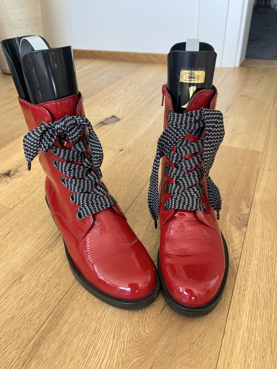Gabor Chaussures femmes: Gabor Lack-Leder Stiefelette Gr. 5 – D'occasion à Heiden par fischersfritz02